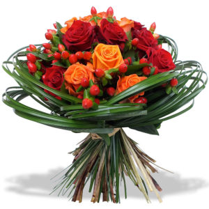 buchet colorat